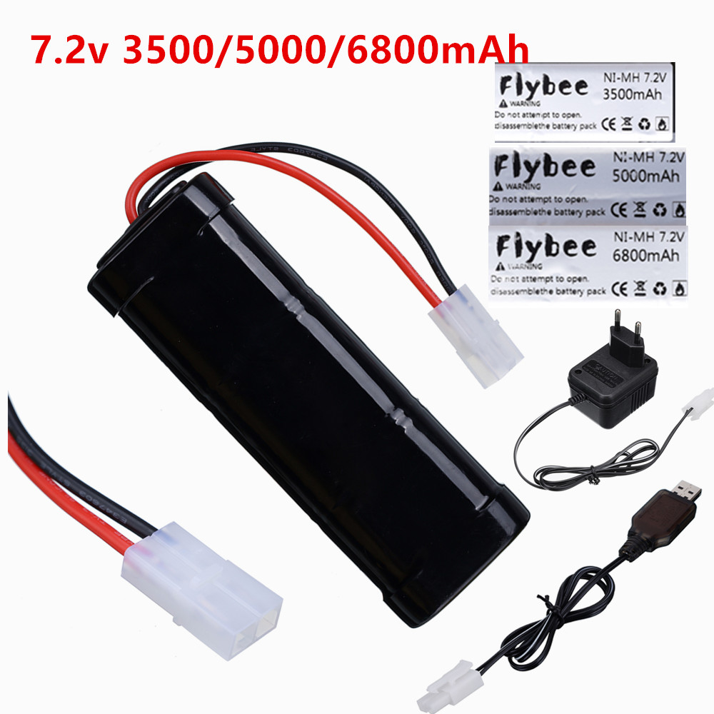 Rc Hobby Truck - Nuova Batteria NiMH da 7.2V 5000/6800mAh
