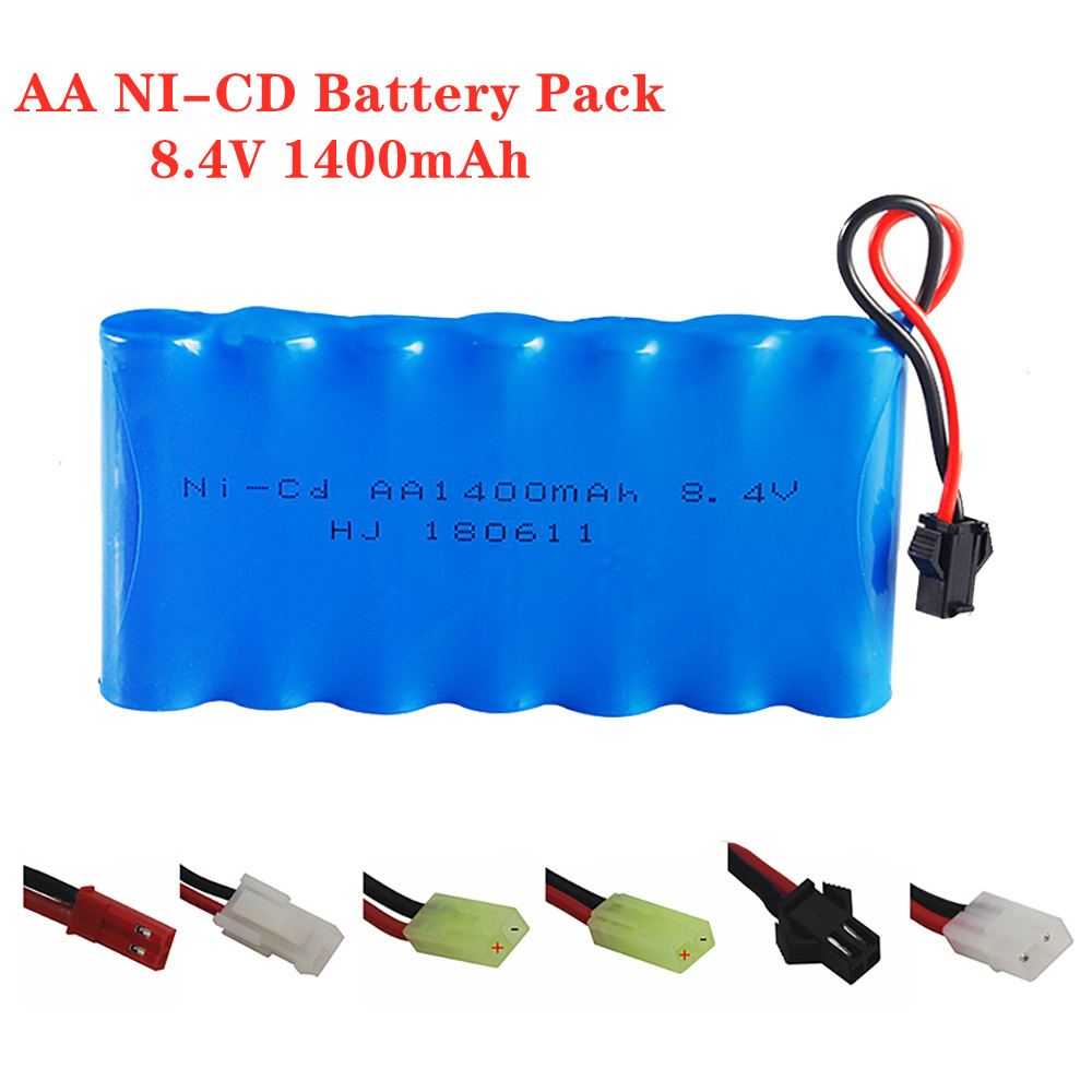 Rc Hobby Truck - Batteria ricaricabile Ni-CD 8.4V 1400mah per