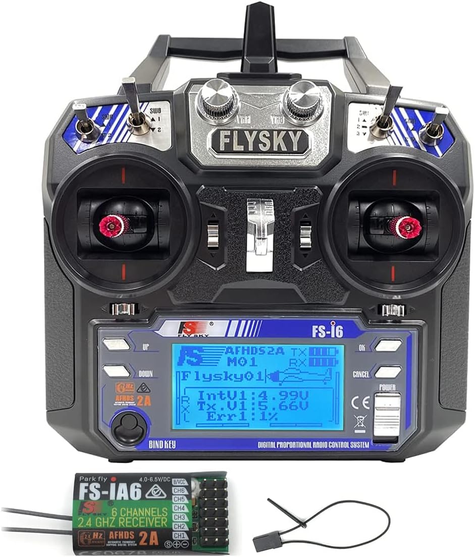 Radio Transmitter 6Ch - Sistema di Trasmissione Radio FS-i6 6CH