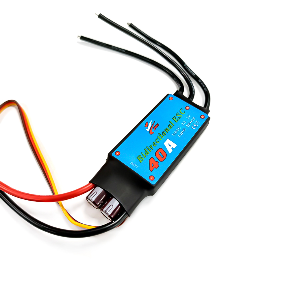 Esc Waterproof 60A - ZMR 12A-80A Bidirezionale Brushless ESC RC