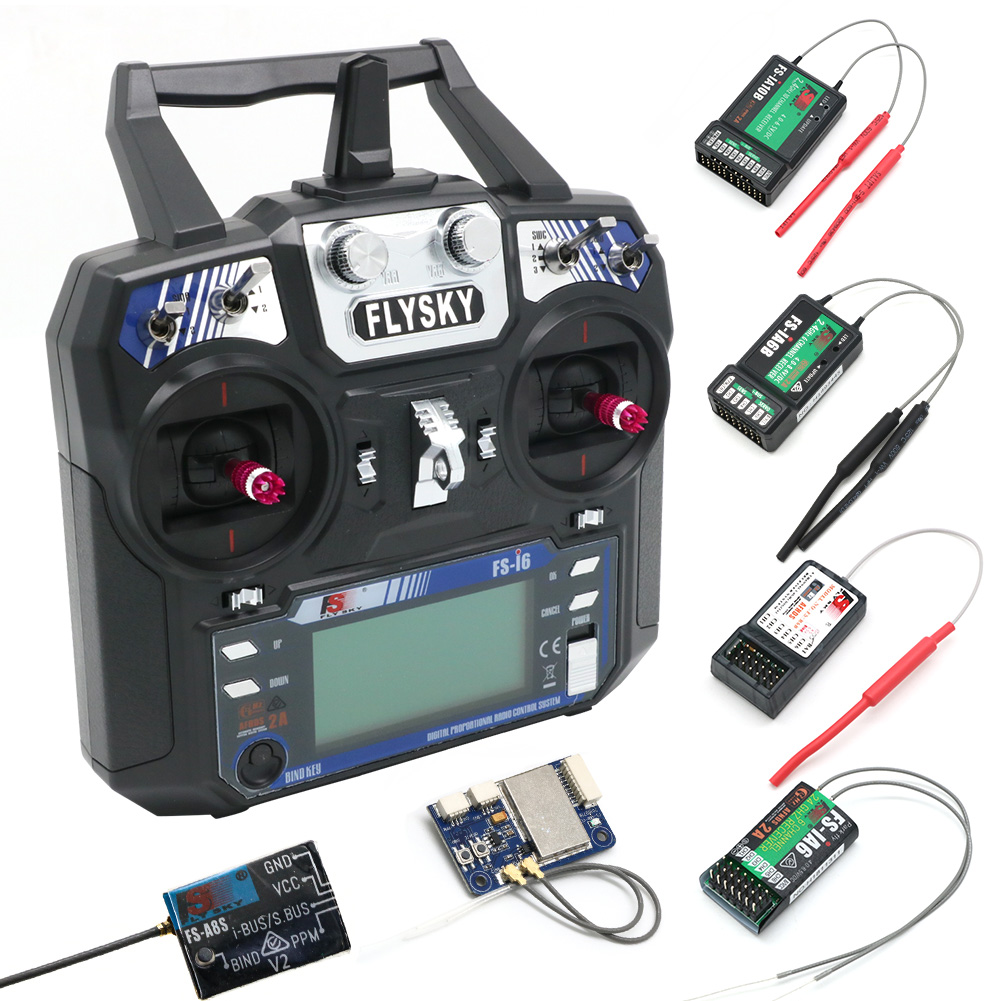 Radio Transmitter 6Ch - FLYSKY FS-i6 Trasmettitore I6 2.4G 6CH