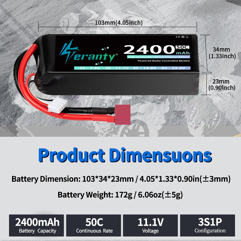 Batteria Lipo TERANTY 3S 2200/ - Rc Hobby Truck recensione e prezzo