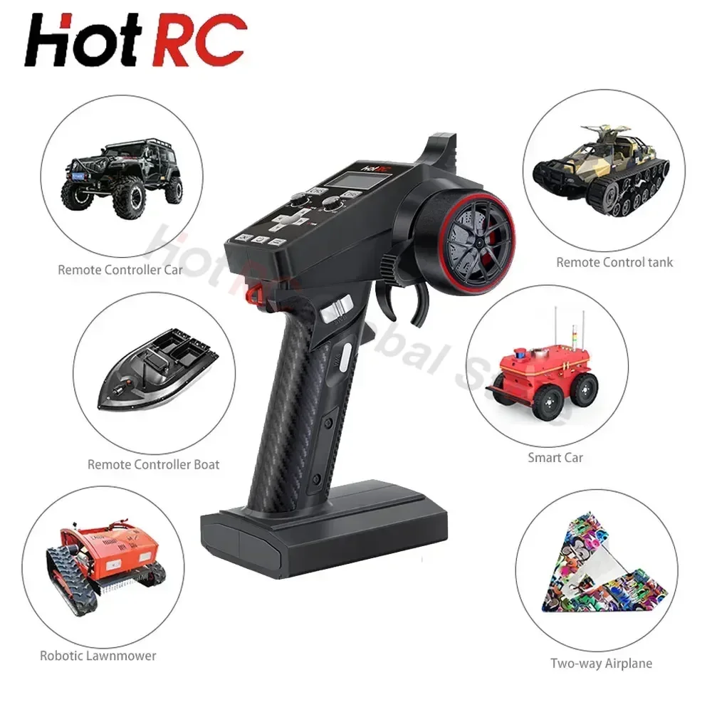 Radiocomando HotRC CT-6A 2.4G  - Radio Transmitter 6Ch recensione e prezzo