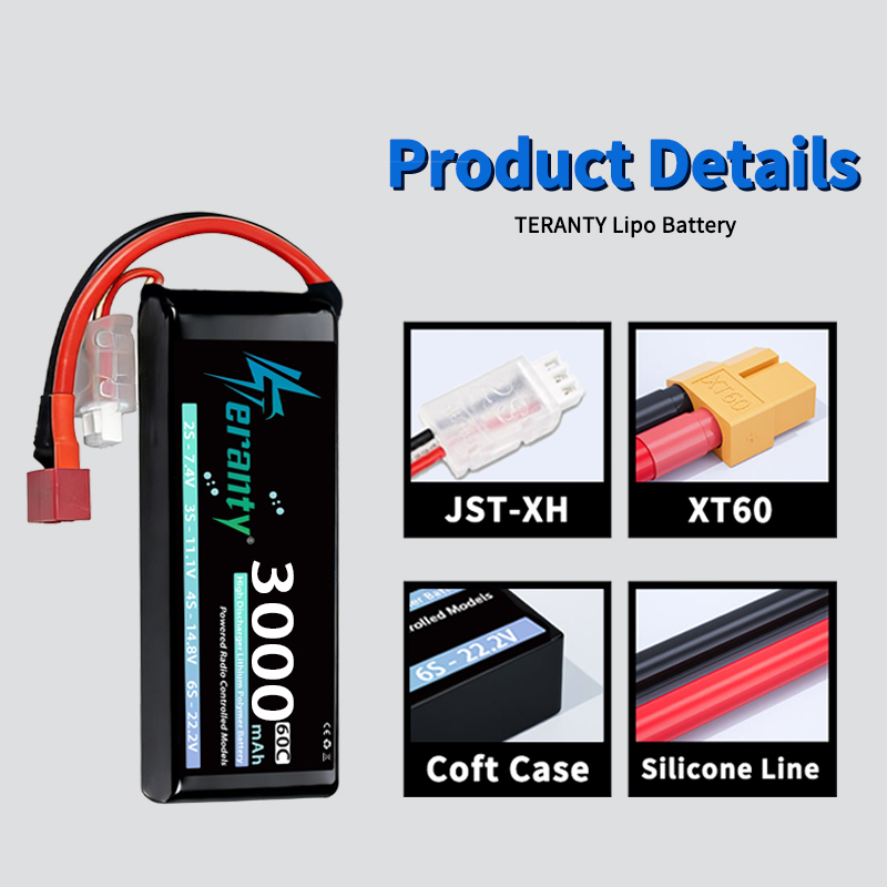 Batteria Lipo TERANTY 2S 3000m - Rc Hobby Grade Car recensione e prezzo