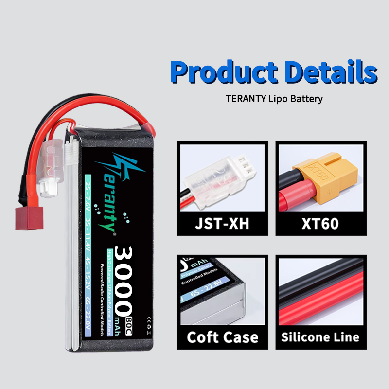 Batteria Lipo TERANTY 2S 3000m - Rc Hobby Grade Car recensione e prezzo