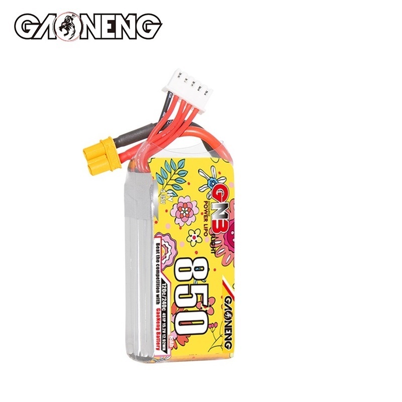 Batteria Lipo GNB 4S 15.2V 850 - Lipo Battery 4S recensione e prezzo