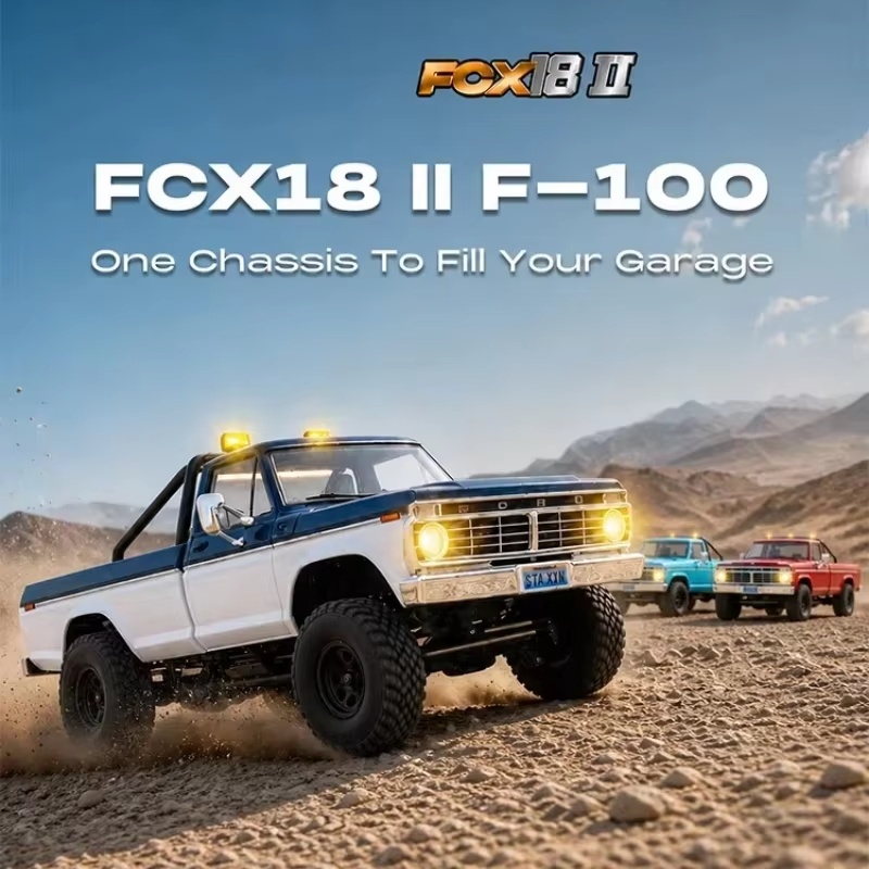 FMS 1:18 FCX18 II F‑100 Brushe - Rc Hobby Grade Car recensione e prezzo