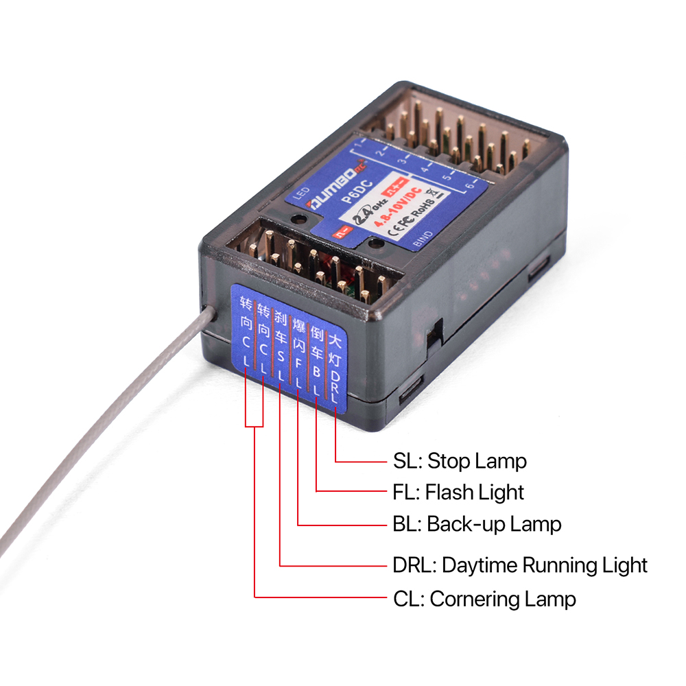 Trasmettitore controller radio - Radio Transmitter 6Ch recensione e prezzo