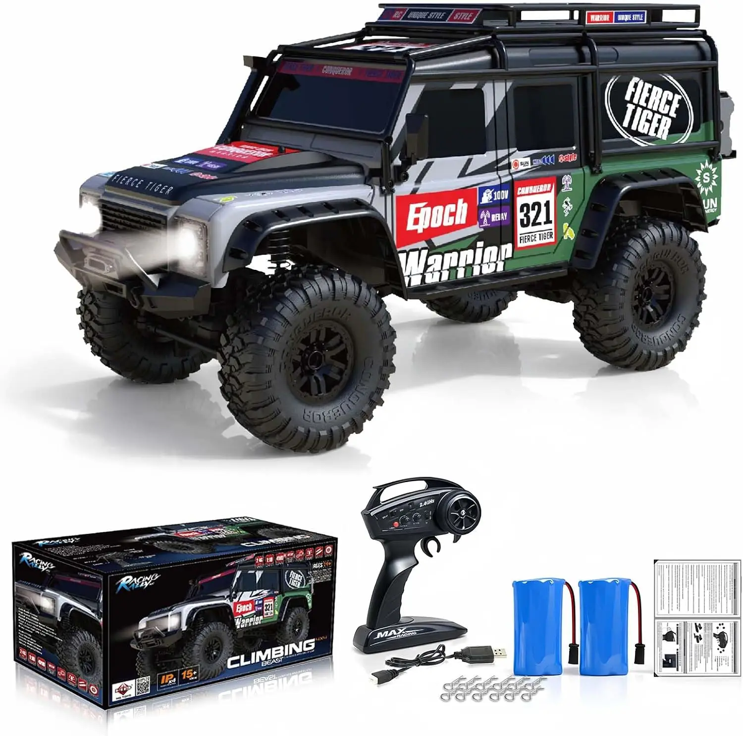 Auto RC Crawler in Scala 1/10  - Rc Hobby Grade Car recensione e prezzo