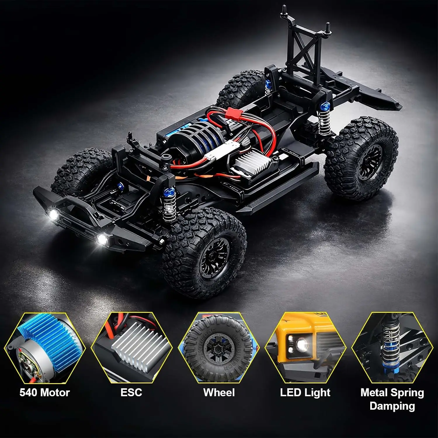 Auto RC Crawler in Scala 1/10  - Rc Hobby Grade Car recensione e prezzo