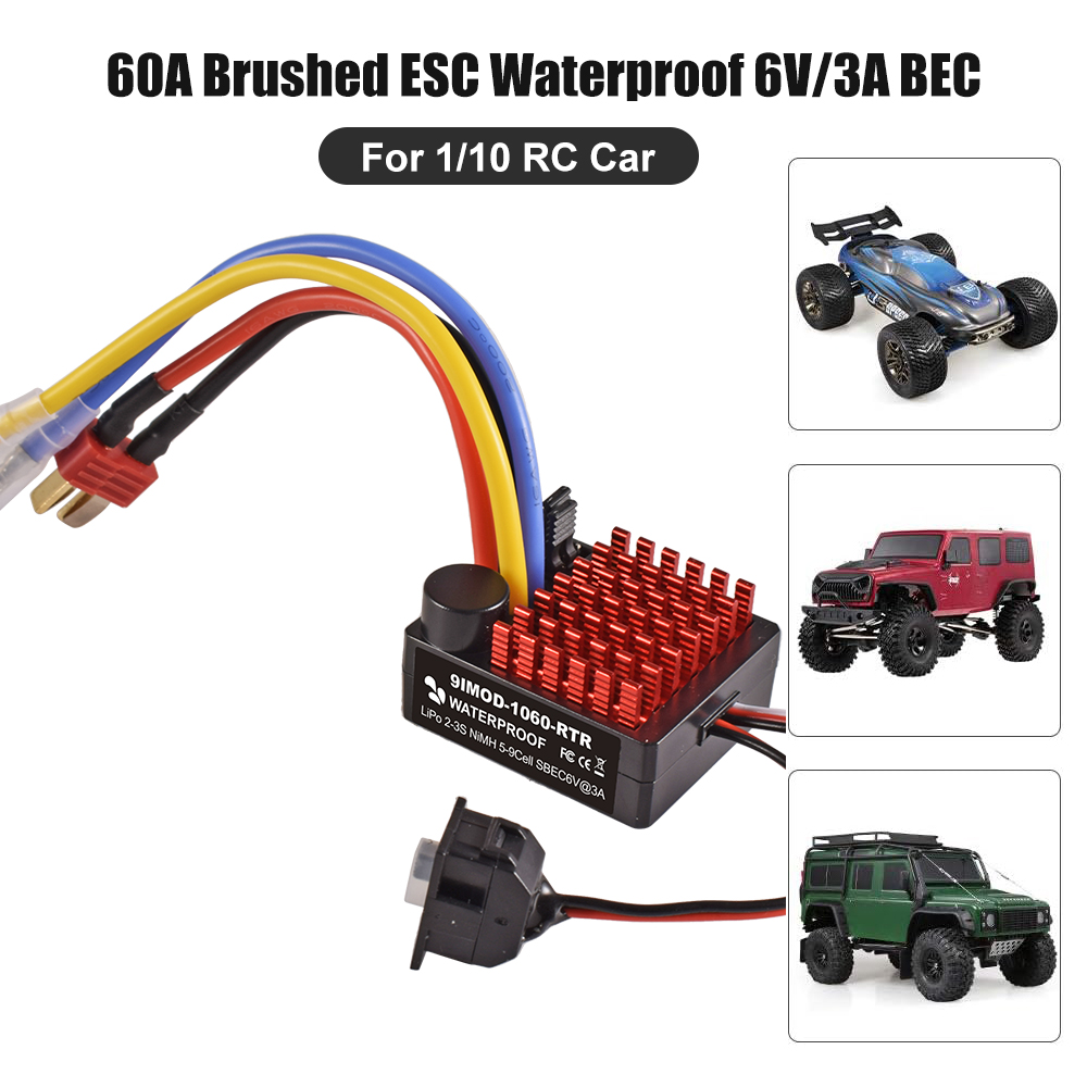 9IMOD 1060 RTR 60A ESC Regolat - Esc Waterproof 60A recensione e prezzo