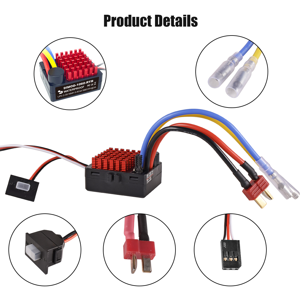 9IMOD 1060 RTR 60A ESC Regolat - Esc Waterproof 60A recensione e prezzo