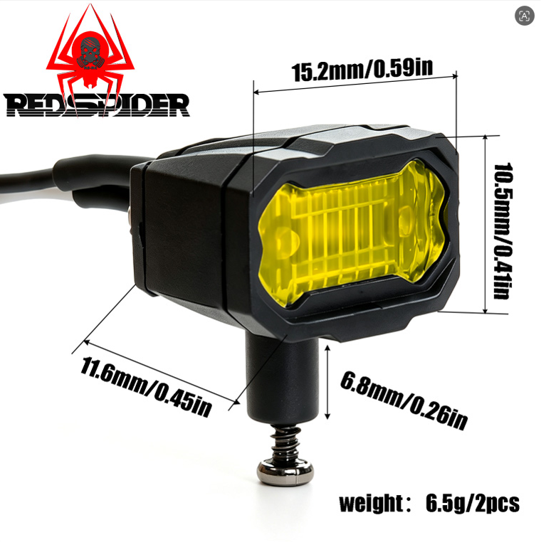 RED SPIDER 2 Pezzi Luci da Tet - Rc Hobby Jeep Wrangler recensione e prezzo