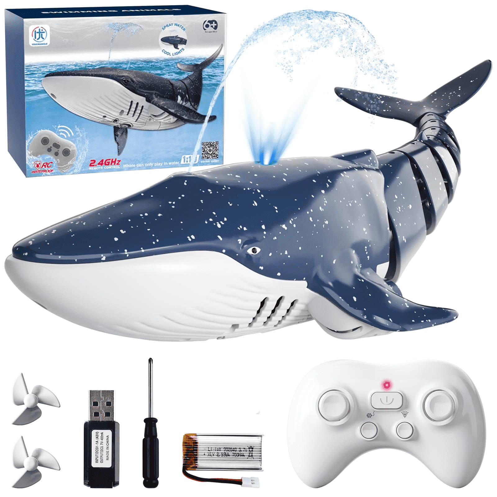 Giocattolo squalo balena RC 2. - Rc Hobby Grade Boat recensione e prezzo