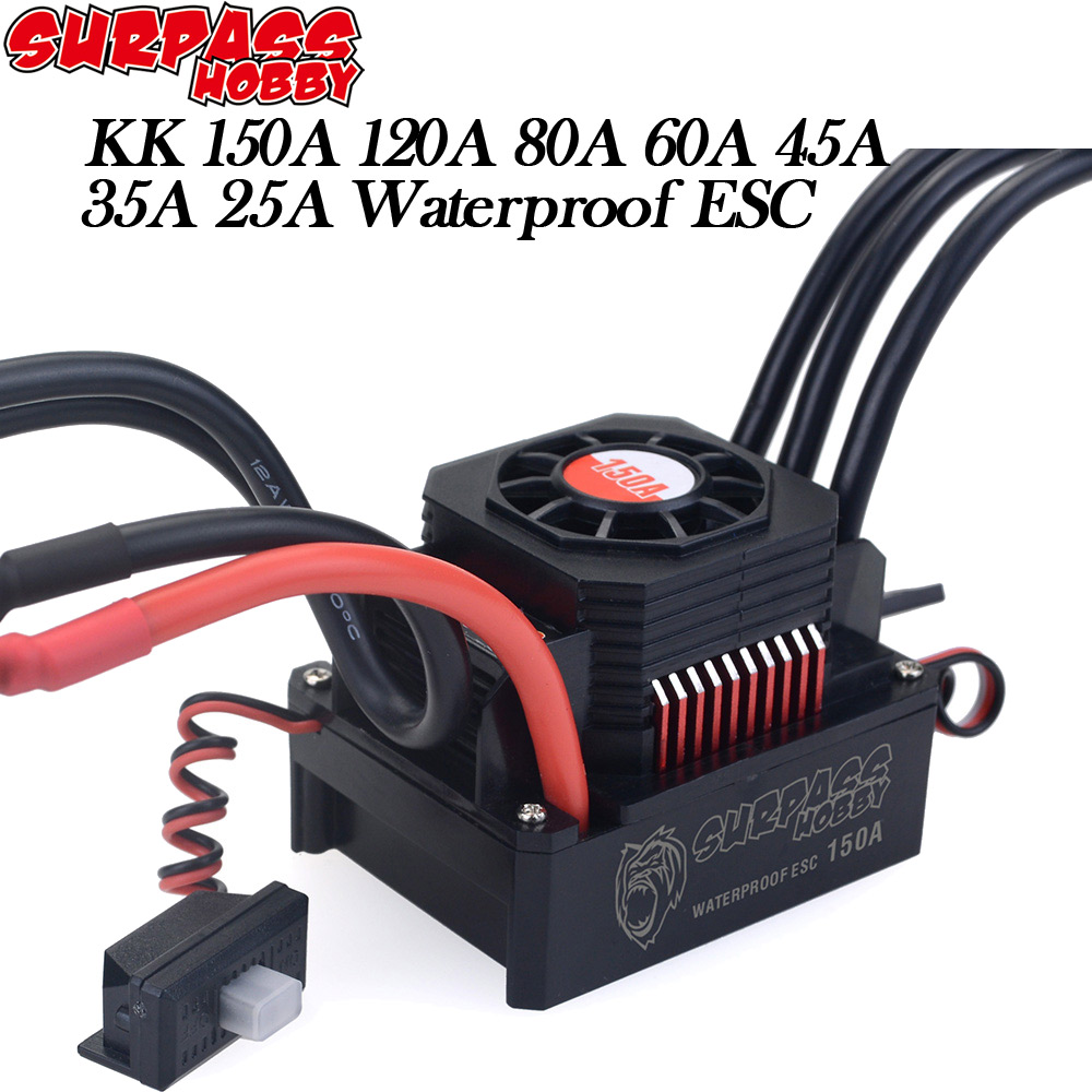 SURPASS HOBBY Regolatore di ve - Esc Waterproof 60A recensione e prezzo