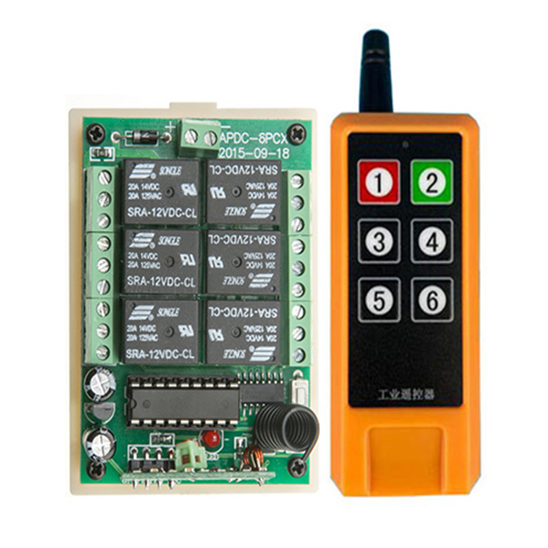 Trasmettitore RF Wireless 2000 - Radio Transmitter 6Ch recensione e prezzo