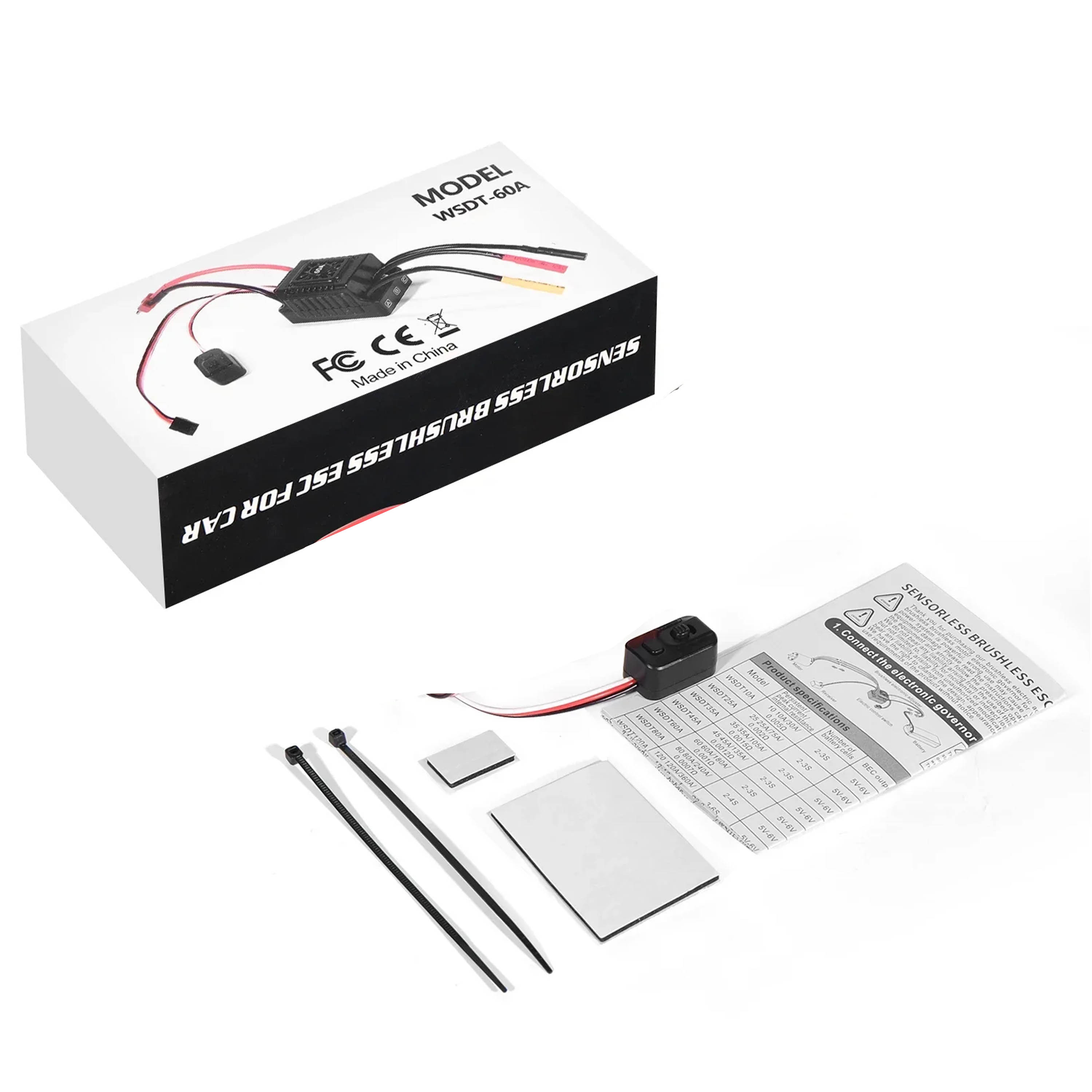 NEEBRC 45A 60A ESC Brushless I - Esc Waterproof 60A recensione e prezzo